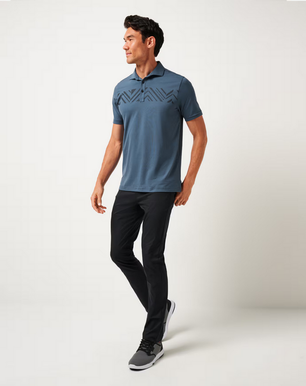 Travis Mathew All Day Access Polo | Mood Indigo Vintage