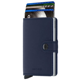 Secrid Mini Wallet in Navy - Caswell's Fine Menswear