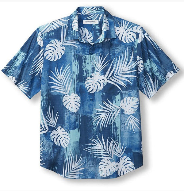 Tommy Bahama Bahama Coast Legendary Leaves IslandZone® Chemise à manches courtes - Îles grecques