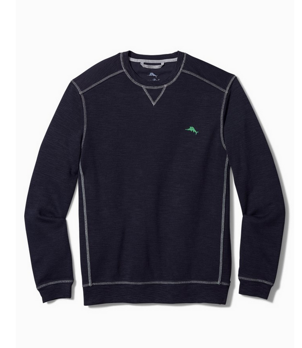 Tommy Bahama Tobago Bay Crewneck Sweatshirt | Ocean Deep