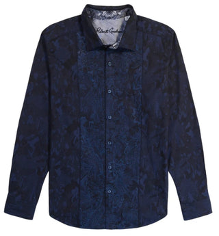 Robert Graham Clarion 2 Shirt Long Sleeve | Navy