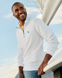 Tommy Bahama Tobago Bay Half-Zip Sweatshirt | White