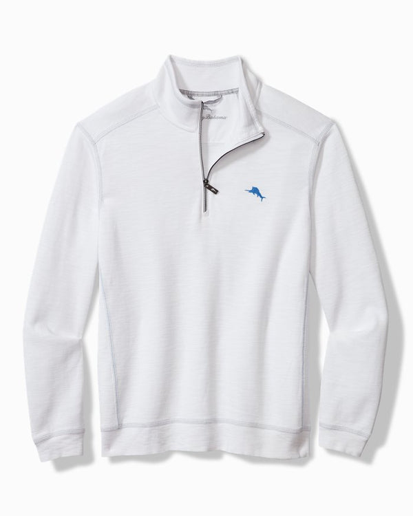 Tommy Bahama Tobago Bay Half-Zip Sweatshirt | White