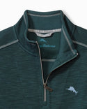 Tommy Bahama Tobago Bay Half-Zip Sweatshirt | Dark Channel Blue