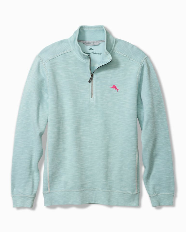 Tommy Bahama Tobago Bay Half-Zip Sweatshirt | Sterling Blue