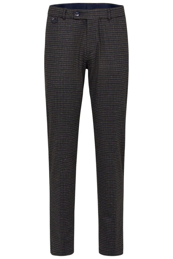 Bugatti Dress Pant Check |Multi