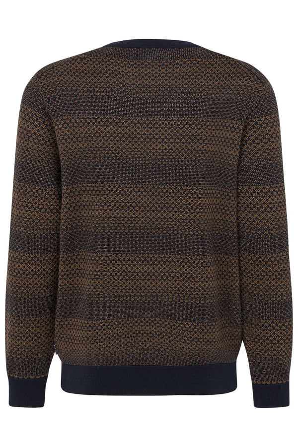 Bugatti Sweater Crew Neck | Brown