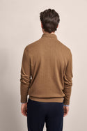 Bugatti Sweater 1/4 Zip | Brown