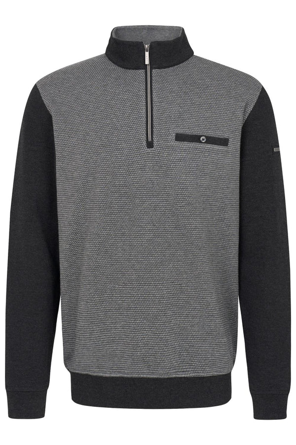 Pull Bugatti 1/4 Zip | Gris