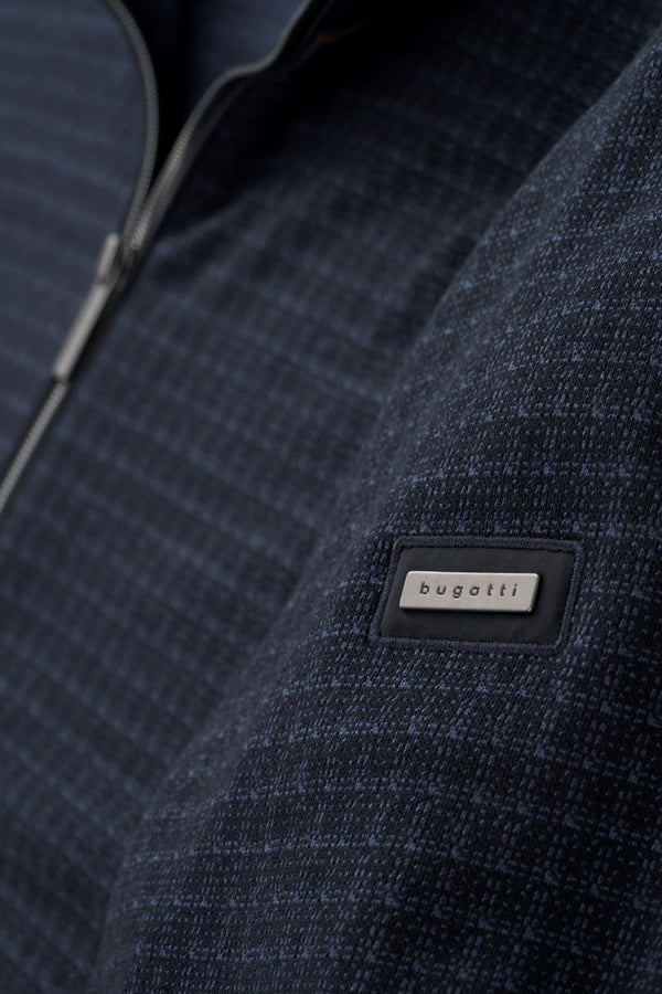 Bugatti Sweater Full Zip | Navy