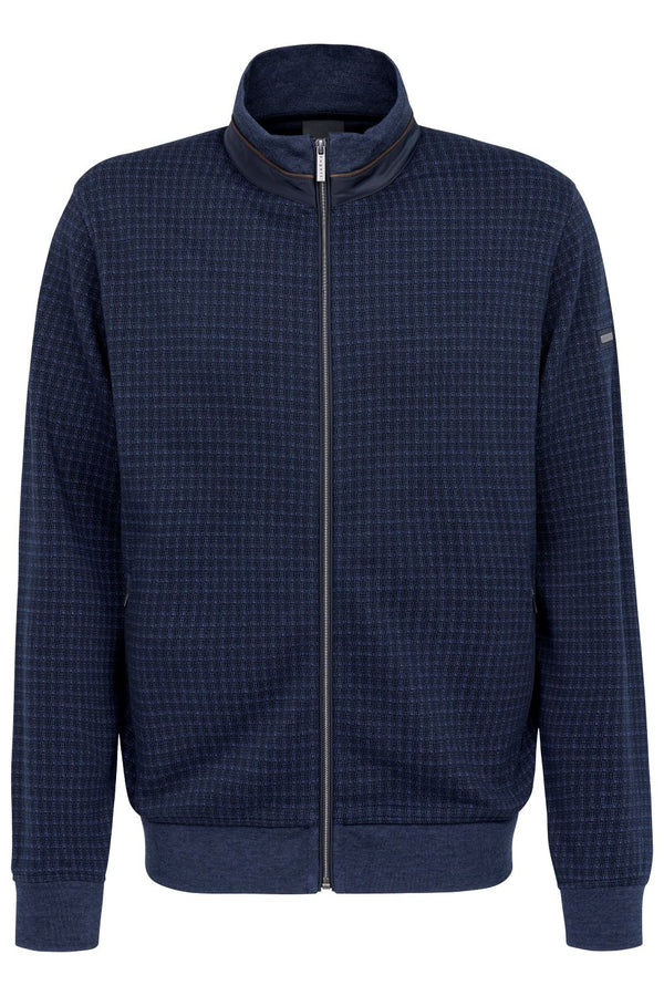 Bugatti Sweater Full Zip | Navy