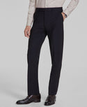 Calvin Klein  X Slim-Fit Wool-Blend Stretch Suit Pants | Black