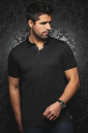 Au Noir Polo Eagle | Black