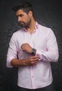 Au Noir 360° Stretch Shirt | ALEXANDER-SLD, Pink