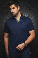 Au Noir Polo Eagle | Navy