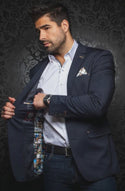 Au Noir Blazer/Suit Separate | Ryan, Navy