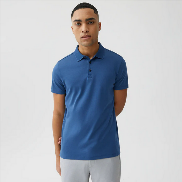 The Barakett Polo, Poseidon | Caswell's Fine Menswear