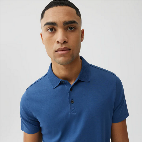 The Barakett Polo, Poseidon | Caswell's Fine Menswear