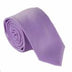 PLAIN MICROFIBER SKINNY TIES ~ 50 COLORS - Caswell's Fine Menswear