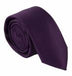 PLAIN MICROFIBER SKINNY TIES ~ 50 COLORS - Caswell's Fine Menswear